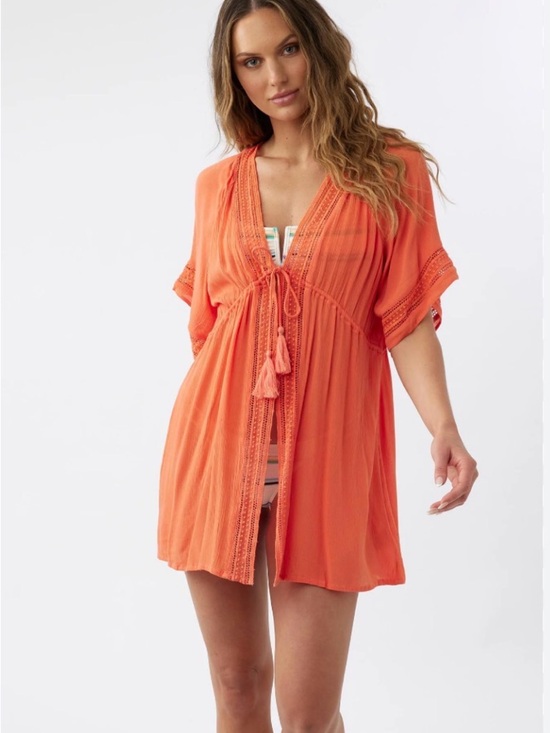 O'Neill Other - O’Neill Orange Beach Cover Up / Dress Size S – New Without Tags